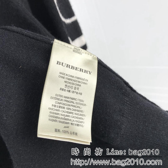 BURBERRY巴寶莉 18SS秋冬新款 手臂Burberry字母logo 簡單百搭款 毛衣 ydi1090